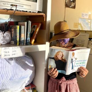 Everyone Worth Knowing, spotted in the wild...laundromat in Georgetown, Bahamas. Thank you @jamiehortonphoto for this fun pic! Which beach would you read this on if you could wave a magic wand?