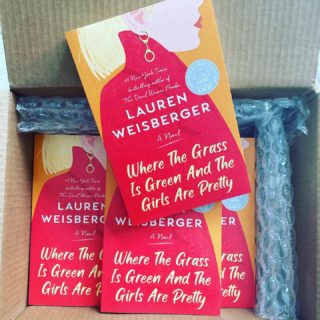 Solidifying an outline for a new book is satisfying. Finishing the first draft is both terrifying and exhilarating. But nothing feels quite like opening the box of galleys for the first time. I can’t wait to share this one with all of you. Giveaways for advance copies coming soon! 📚 . . . . #laurenweisberger #wherethegrassisgreenandthegirlsarepretty #thedevilwearsprada #bookcomingsoon #booksofinstagram #authorsofinstagram